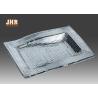 Buy cheap Decorative Metal Style Fiberglass Decoration Flower Serving Plate With Mosaic Glass from wholesalers