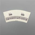 3.5Oz Ice Cream Paper Cup Fan Double Wall 170gsm Paper Cup Sheet