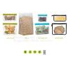 Buy cheap Reusable Silicone Food Storage Bag Washable Silicone Fresh Bag for Fruits Vegetables Meat Preservation bagplastics bagea from wholesalers