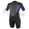 Buy cheap Outside Water Sports Equipment 2mm SBR + CR Flatlock Construction Springsuit Wetsuits from wholesalers