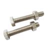 Buy cheap Grey Metric / Imperial Hex Nut Bolt Stainless Steel Polishing DIN 934 / 933 from wholesalers