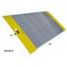 Buy cheap high capacity Aluminum Dock Plate for pallet trucks 5 *4 Feet Damage Preventing from wholesalers