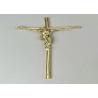 Buy cheap 37×13.7cm Gold Color PP Material Coffin Cross from wholesalers
