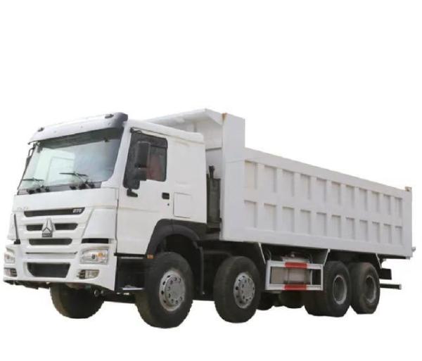 Buy cheap 60 Cubic Used HOWO Dump Truck LHD/RHD 8X4 Diesel Euro2 Transport Tipper Truck with 1 from wholesalers