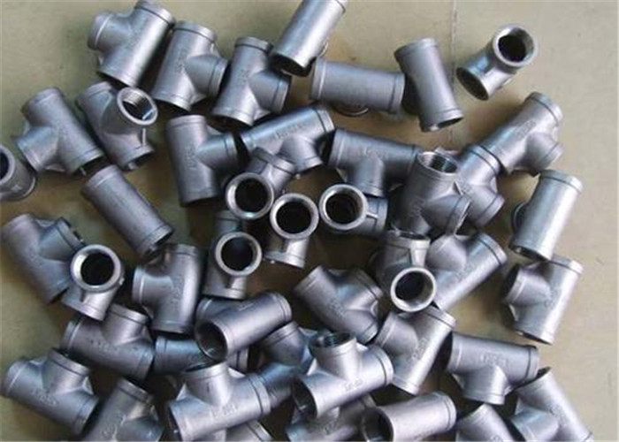 Heat Treatment Aluminum Pipe Connectors Iron 450-10 Ductile Iron Casting Fittings