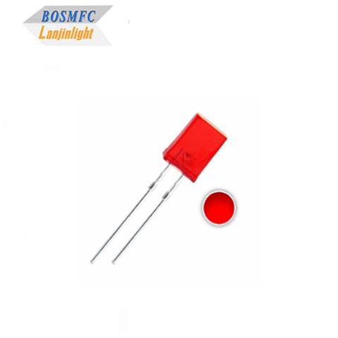 Buy cheap 1.8V-2.4V LED Red Through Hole LED 2x5x7mm Indoor Lighting LED Diode from wholesalers