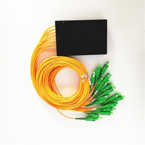 Buy cheap ABS Box PVC G657A1 2.0mm SC/APC Connector Fiber Optic Splitter Box from wholesalers