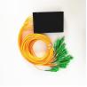Buy cheap ABS Box PVC G657A1 2.0mm SC/APC Connector Fiber Optic Splitter Box from wholesalers