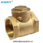 4" 200 WOG Brass Flanged Check Valve Temperature Resistance