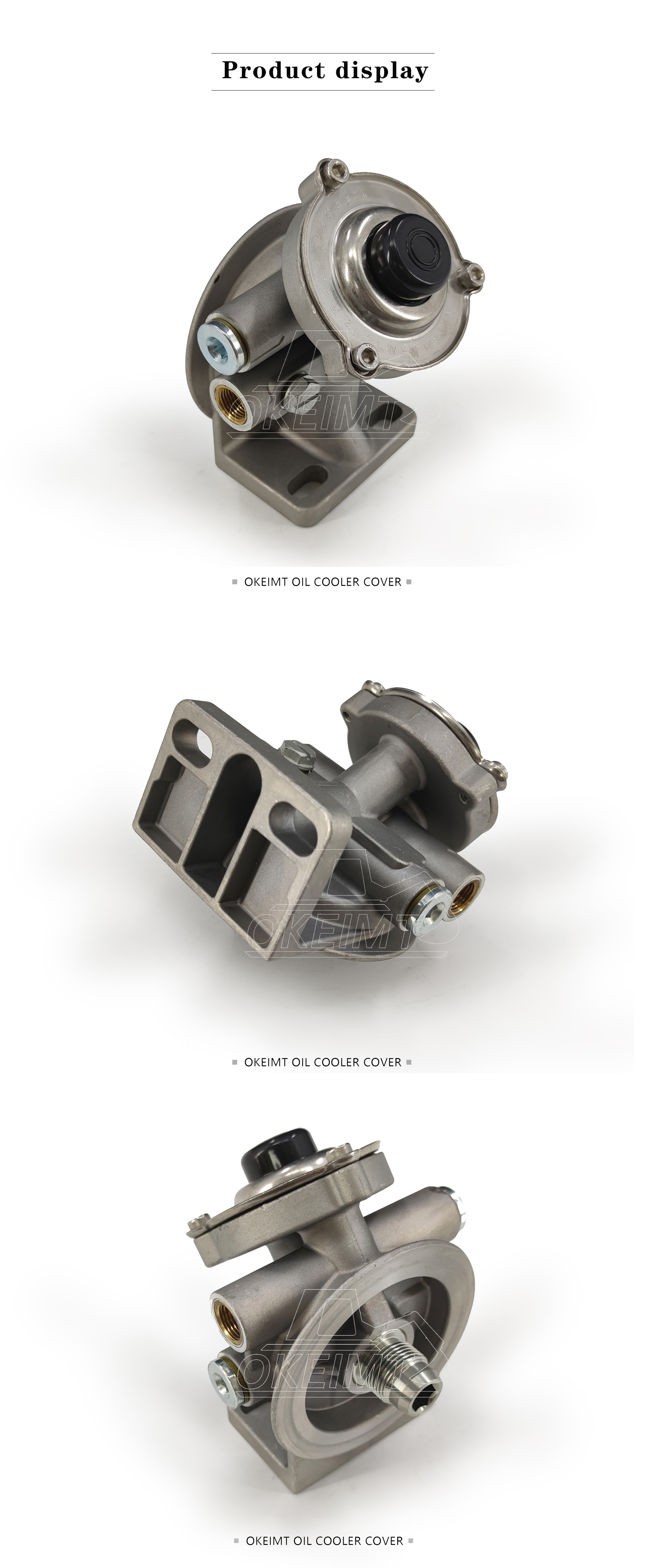 Diesel Fuel Filter Base R90P M16 Construction Machinery Hot Sale Oil Filter Head High-quality R90P-M16