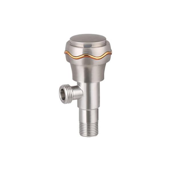 Buy cheap Bathroom Basin Stainless Steel Angle Valve 1 Way SUS 201 Angle Valve from wholesalers