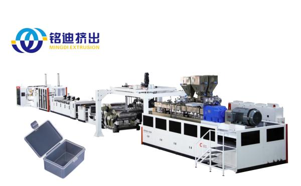 Polystyrene PP PS HIPS PET APET Plastic Sheet Extrusion Line High Speed CE