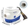 Buy cheap Automatic 12v 1100gph Submersible Outboard Water Pump Impeller from wholesalers