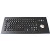 Buy cheap Black Industrial Customized Stainless Steel Keyboard With Trackball 86 Keys from wholesalers