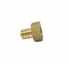 Buy cheap 13.5mm Barb 3/4 Inch GHT Thread With Black Gasket Lead Free Brass Fitting from wholesalers