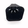 Buy cheap Factory price disposable square black pot small plastic flower pot nursery planting flower pot for indoor and outdoor from wholesalers
