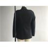 Buy cheap Black Color Cavalry Twill Mens Medium Trench Coat 4 Pockets Button Through TW78639 from wholesalers