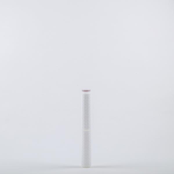 20" 1.5μM Glass Fiber Pleated Filter Cartridge For Pharmaceutical Air Prefiltrat