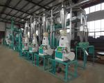 Suit for Maize Flour Mill Grits Machine 20TPD Hammer Mill Grade 1 Corn