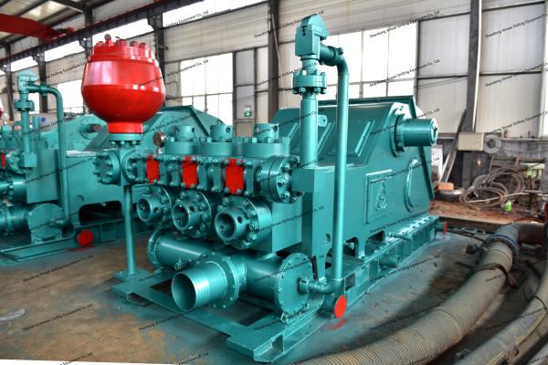 12″/305 Inlet Dia Triplex Mud Pump 1600HP kw Power Rating for Horizontal