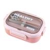 Buy cheap Metal Bento Lunch Box Stainless Steel Leakproof 2-Compartment Bento Lunch Box from wholesalers