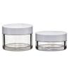 Buy cheap PET Plastic Cream Jars 30ml 50ml ABS Plastic Cap For Dispensing from wholesalers