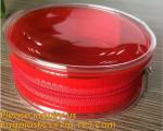 Tube Shape PVC Toiletry Bag,PVC Wash/Toiletry Bag with Plastic Tube Handle