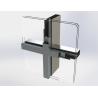 Buy cheap Fire Rated Hidden Frame Glass Curtain Wall Rustproof And Anticorrosive from wholesalers