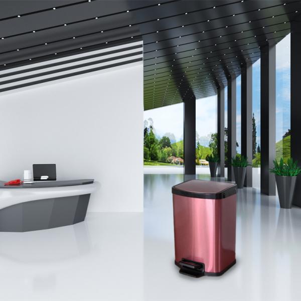 Buy cheap Fingerprint Proof 1.85 Gallon Bathroom Garbage Bin from wholesalers