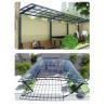 Buy cheap 6063 T5 Outdoor Reinforced Aluminium Glass Canopy Powder Coating 4x4m from wholesalers