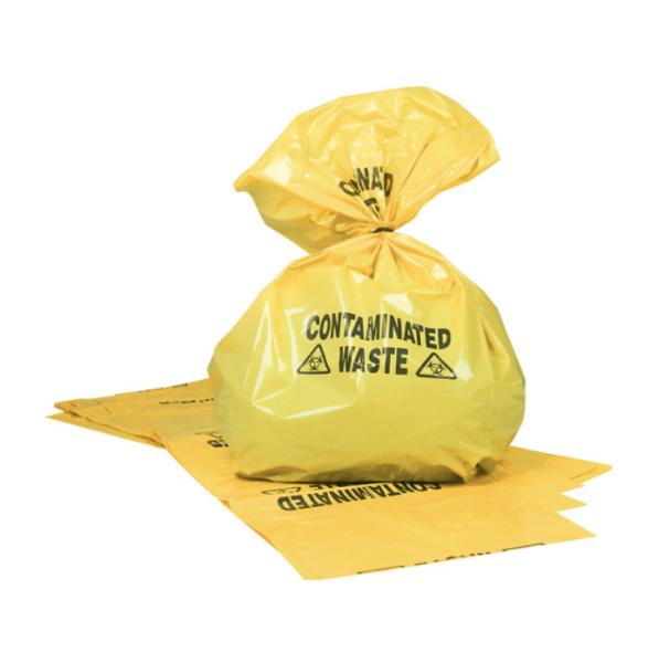 Buy cheap Plastic Medical Waste Bags Disposable Yellow Biohazard Waste Bag Customized from wholesalers