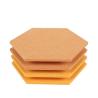 Buy cheap Soundproofing Wall Hexagonal Acoustic Panels Fire Retardant High Density from wholesalers