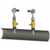Buy cheap Portable Transit Time Flow Meter , Stainless Steel Pipe Sea Water Flow Meter from wholesalers