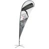 Buy cheap Flying Feather Flag Banners Aluminum Flagpole Material Various Size from wholesalers