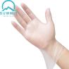 Buy cheap Powder Free Clear PVC Disposable Examination Gloves Latex Free from wholesalers