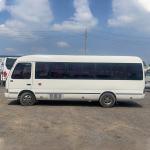 Left Drive Diesel Used Toyota Coaster Bus 26-30 Seater for Your Transportation