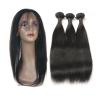 Buy cheap Tight Weft 360 Degree Frontal Closure 3 Bundles Natural Looking No Tangling from wholesalers