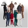 Buy cheap Oversized Thick Hip Hop Plain Sublimation Cropped Hoody Cotton Hooded Drawstring Pocket Men's Sweatshirt from wholesalers