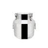 Buy cheap 40L 304 Mini Metal Vintage Stainless Steel Milk Can Oil Rice container from wholesalers