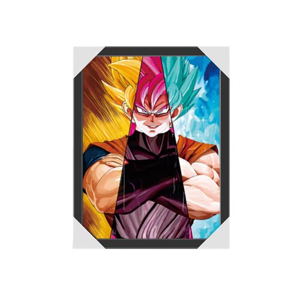 Buy cheap 3D Japanese Anime Lenticular Poster 3D Lenticular Anime DBZ With 30x40cm Size from wholesalers
