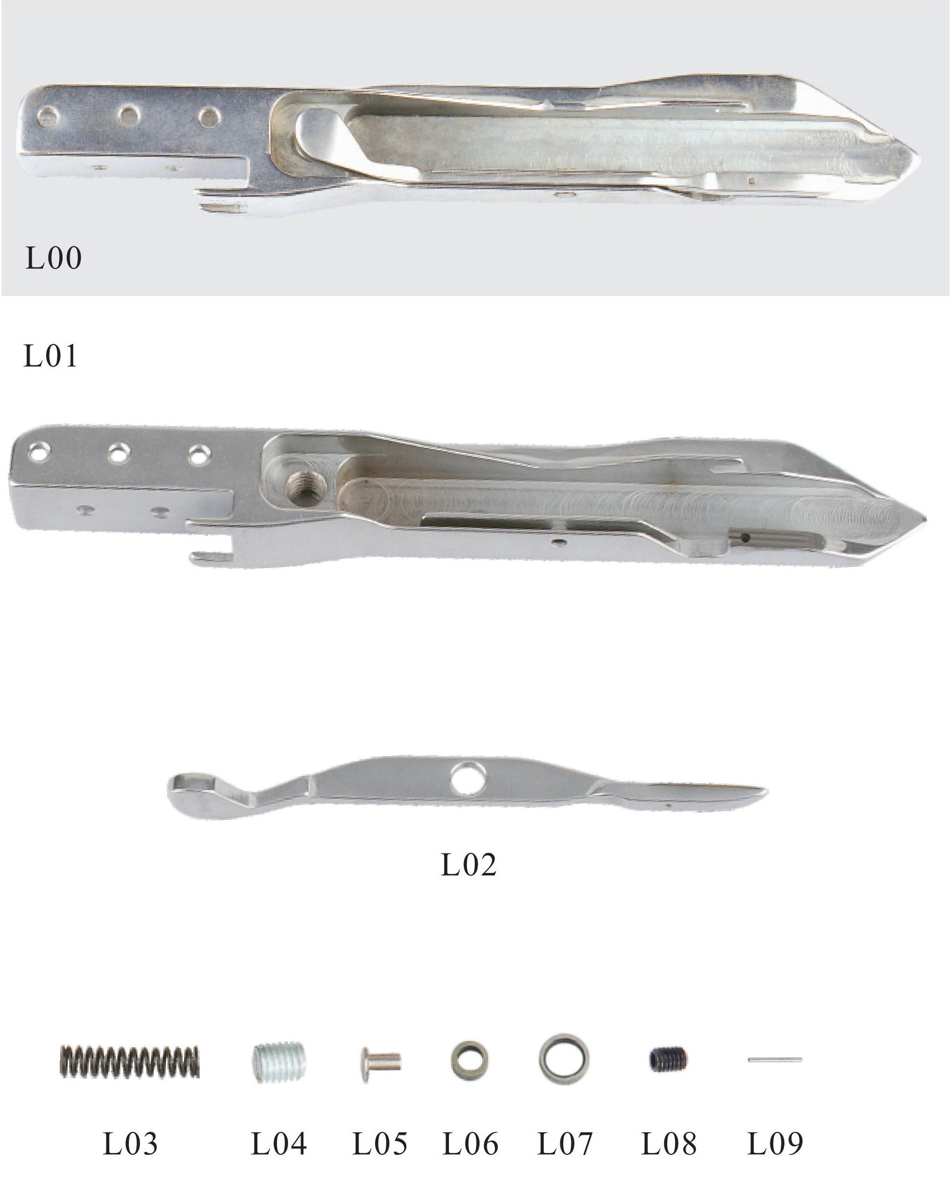 Steel Gripper Carpet Rapier Loom Spare Parts for Weaving Machinery
