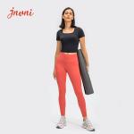 210gsm Sports Sleeve Crop Top Gym Fitness Running Workout Cropped Tee For Women
