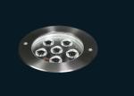 High Voltage LED Underground Light Good Heat Dissipation 316 SS 27W RGB 3in1