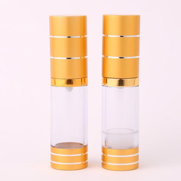 Buy cheap Empty Plastic Cosmetic Packaging 15ml 30ml 50ml Essential Oil Airless Pump Bottle from wholesalers