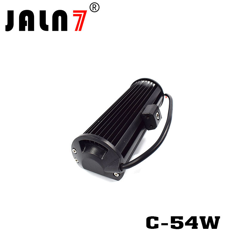 LED Light Bar JALN7 54W CREE Spot Flood Combo LED Driving Lamp Super Bright Off Road Lights LED Work Light Boat Jeep