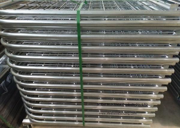 Buy cheap Hot Dipped Galvanized Farm Fence Gate , Heavy Duty Livestock Fence Panel from wholesalers