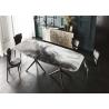 Buy cheap Dining Room Custom Made Furniture Marble Top Dining Table Square Shaped Design from wholesalers