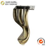 120mm high grade retro bronze furniture legs classic metal sofa legs SL-065
