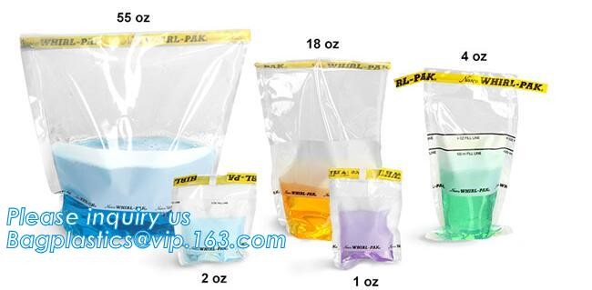 Tape Write-On Sterile Sampling bags,Wires | Microbiology | Tape, Life Science Products, Sterile sampling bag, blender bag, s