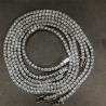 Buy cheap Round Cut Moissanite Tennis Chain 14K Gold Plated Moissanite Tennis Necklace VVS1 from wholesalers